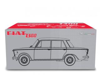 Fiat 1300 1961 Grigio Scuro - grau Laudoracing 1:18 Resinemodell (Türen, Motorhaube... nicht zu öffnen!)